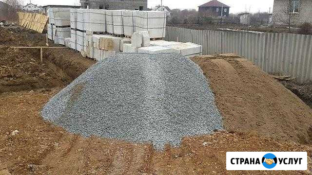Песок щебень чернозем Подольск - изображение 1