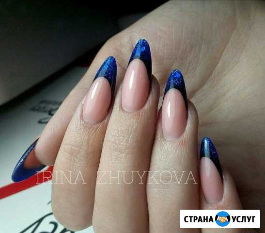Маникюр, наращивание ногтей, выкладной френч Ростов-на-Дону - изображение 1
