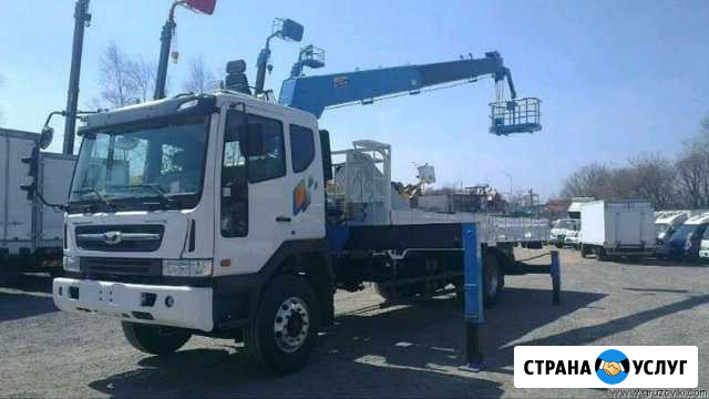 Кран манипулятор, автовышка Тюмень - изображение 1