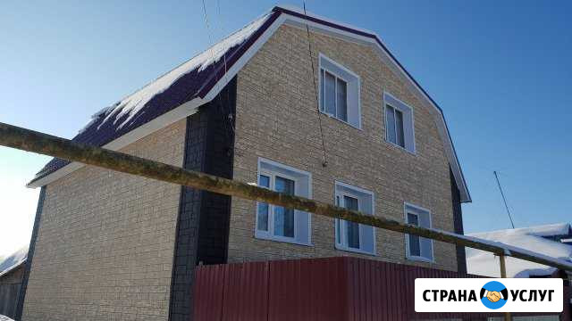 Фасадные работы, сайдинг, фасадные панели под ключ Тумботино - изображение 1