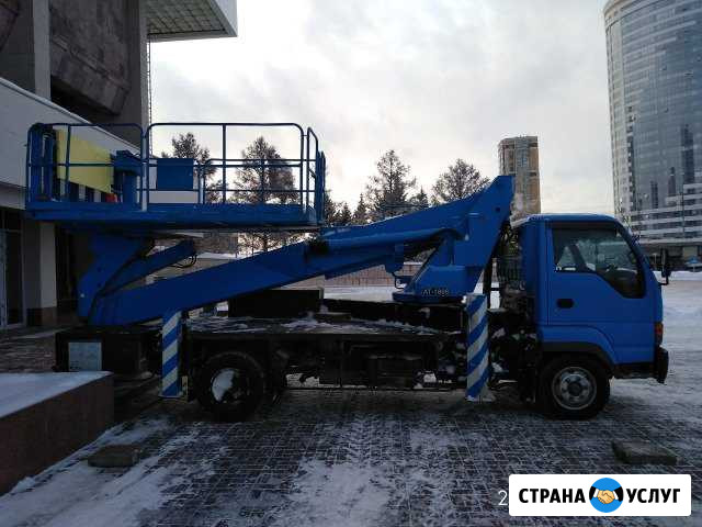 Автовышка Платформа 15-20 метров Новосибирск - изображение 1