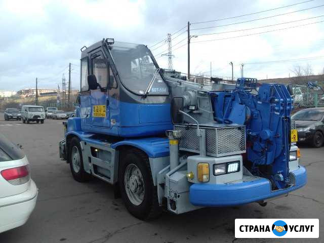 Услуги крана 10 тонн. 25метров (гусек) 4WD 4WS Улан-Удэ - изображение 1