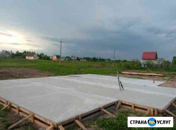 Все виды Фундаментов. Монолит, Лента, Сваи Великий Новгород
