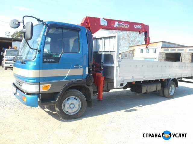Манипулятор Hino, кран 3 т., борт 5 т Санкт-Петербург - изображение 1
