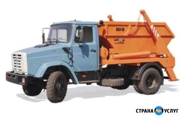 Вывоз мусора контейнеры 8 куб.м, грунта, снега Голицыно - изображение 1