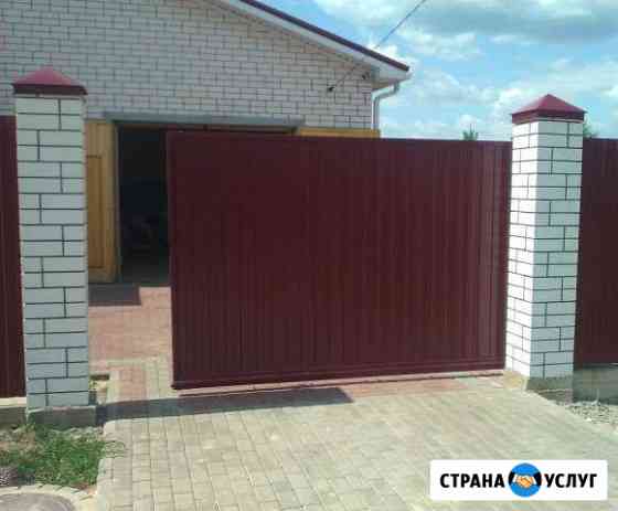 Откатные ворота под ключ за 10 дней Котельники