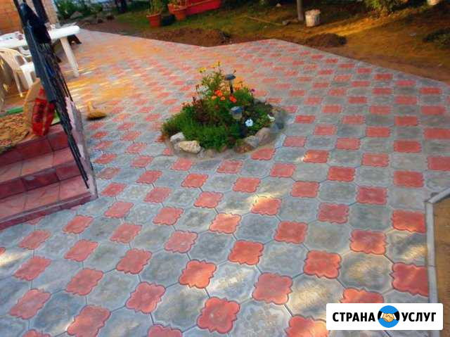Укладка тротуарной плитки и брусчатки Москва - изображение 1