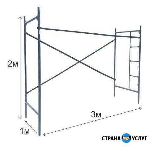 Строительные леса, лестницы, инструмент Китово