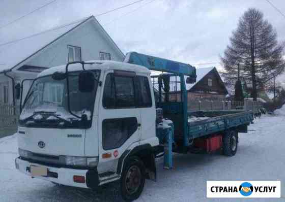 Грузоперевозки. Услуги манипулятора 5тонн. 24 час Набережные Челны