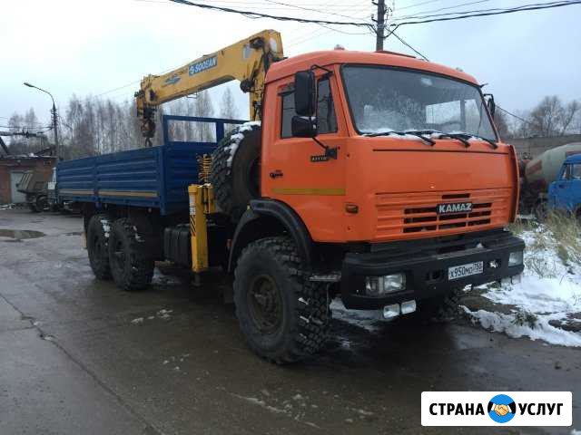 Аренда кран-манипулятор вездеход Клин - изображение 1