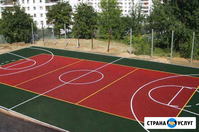 Бесшовное резиновое покрытие для спортивных и детс Елабуга - изображение 1