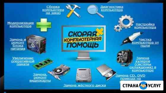 Ремонт компьютеров и ноутбуков.Установка Windows Санкт-Петербург