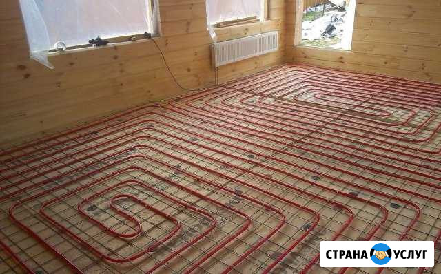 Теплый пол, водоснабжение монтаж отопления Сочи - изображение 1
