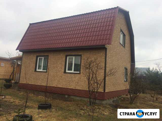 Монтаж Сайдинга Софит Водостока Цокольных панелей Киржач - изображение 1