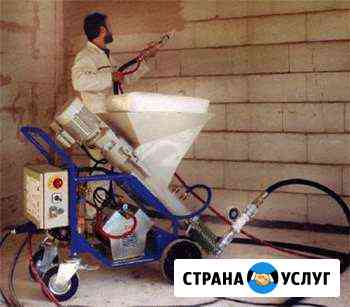 Штукатурка механизированным способом Казань
