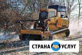 Услуги мульчера, расчистка территорий, утилизация Калининград
