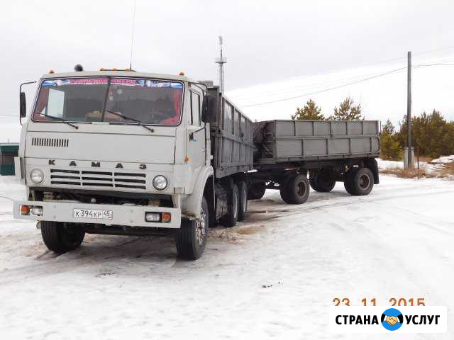 Грузоперевозки а/м камаз- самосвал 6м Курган - изображение 1
