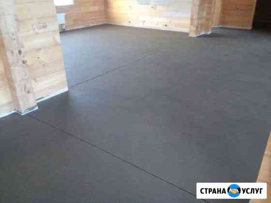 Полусухая стяжка пола Симоненко
