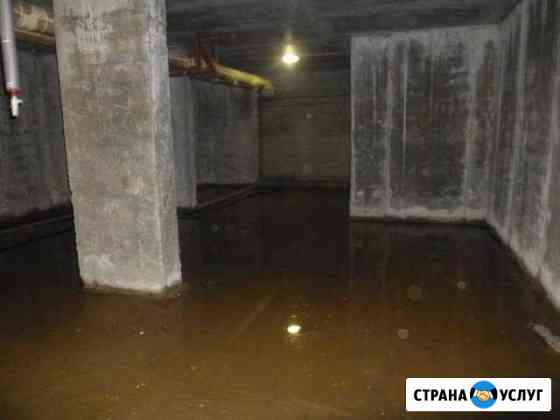 Откачка воды Энгельс