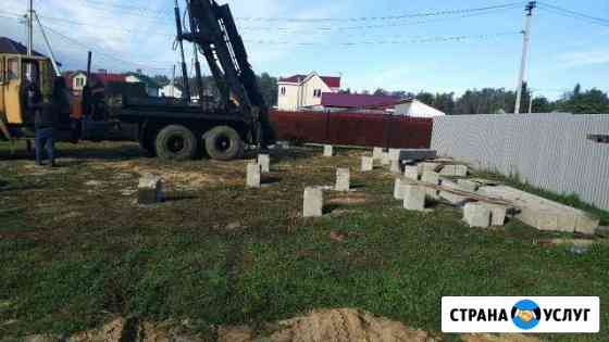 Забивка свай, установка свай без посредников Электросталь