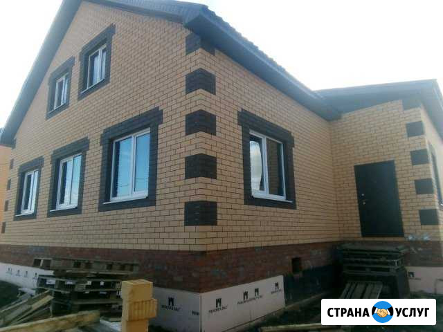 Строительство домов.(облицовка,забутовка.) Заинск - изображение 1