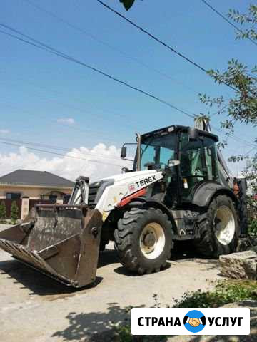 Услуги, аренда экскаватора погрузчика Terex860sx Михайловск - изображение 1