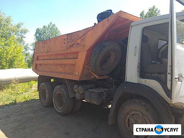 Услуги самосвала песок пгс щебень Нижнекамск - изображение 1