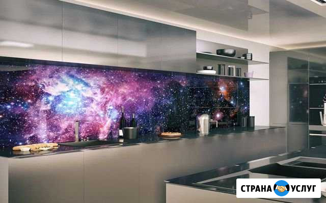Стеклянный фартук для кухни (Скинали) Новокузнецк - изображение 1