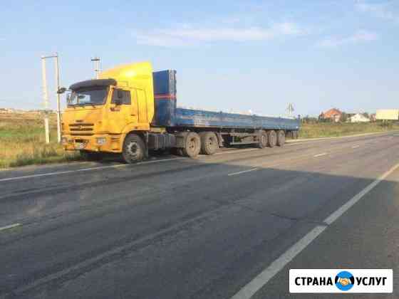 Аренда длинномера. Борт. Шаланда 13.6м Химки