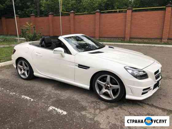 Аренда авто Mercedes SLK кабриолет cabrio Казань