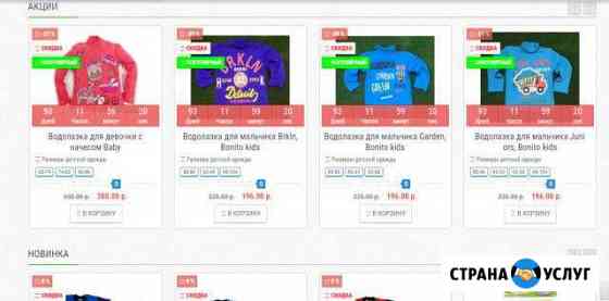Создание сайтов, интернет-магазин на OpenCart, WP Краснодар