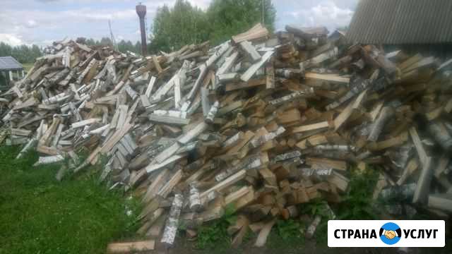 Расколка дров, укладка в поленицы. Любые объёмы Лух - изображение 1