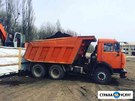 Услуги самосвала Камаз 15тонн. 10м3 Михайловск