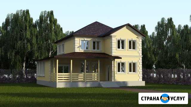 Экстерьерная визуализация. Дизайн фасада здания Туапсе - изображение 1