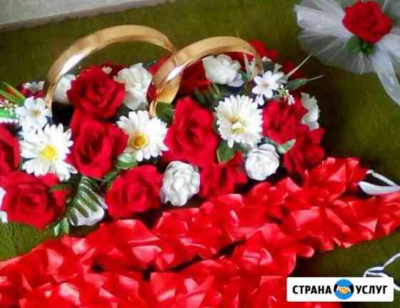 Украшения для свадебных машин Тверь