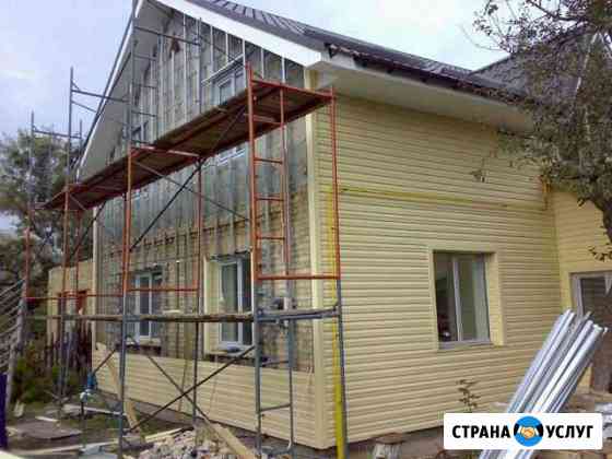 Фасадные работы (тёплый дом) Великий Новгород