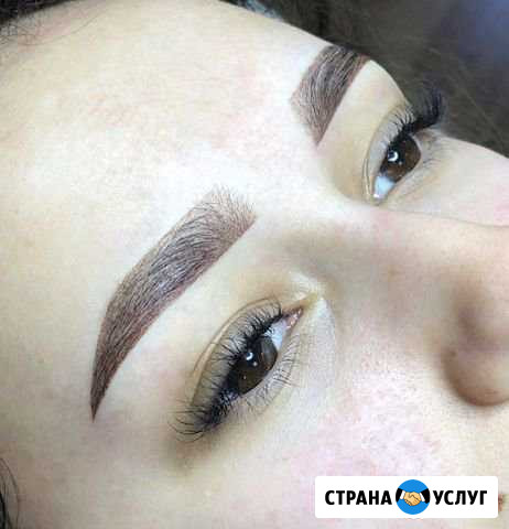 Коррекция бровей, окрашивание хной premium класса Ейск - изображение 1