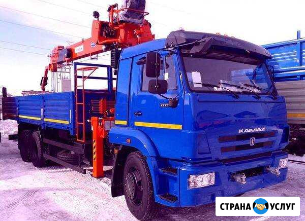 Кран борт 10 тонн шоссейник Пермь - изображение 1