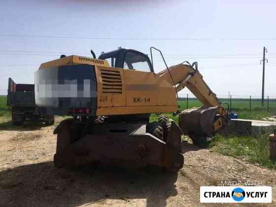 Услуги экскаватора Новопокровская