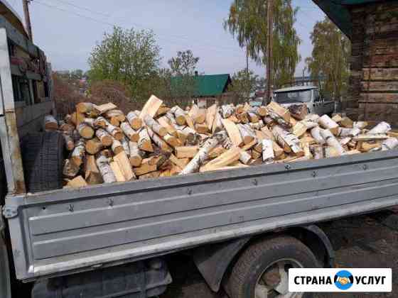 Уголь Дрова береза пихта обрезь фанеры Новокузнецк