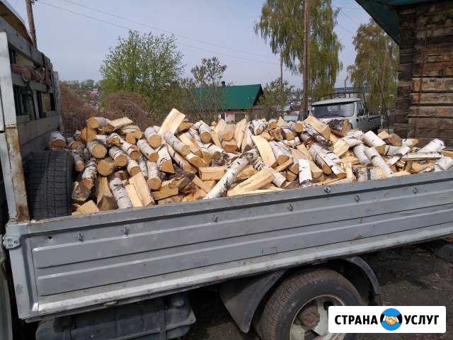 Уголь Дрова береза пихта обрезь фанеры Новокузнецк - изображение 1