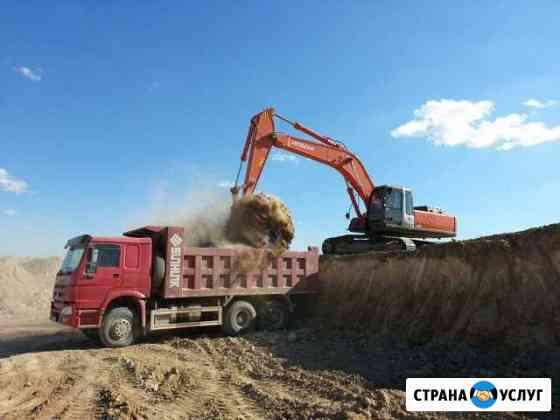 Аренда гусеничных экскаваторов и самосвалов Магнитогорск