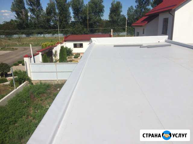 Плоская кровля,гидроизоляция плоских крыш Новотитаровская - изображение 1