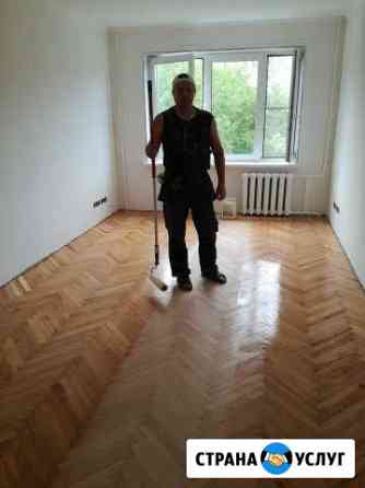 Циклевка паркета, досок. Частный мастер, стаж 19л Москва