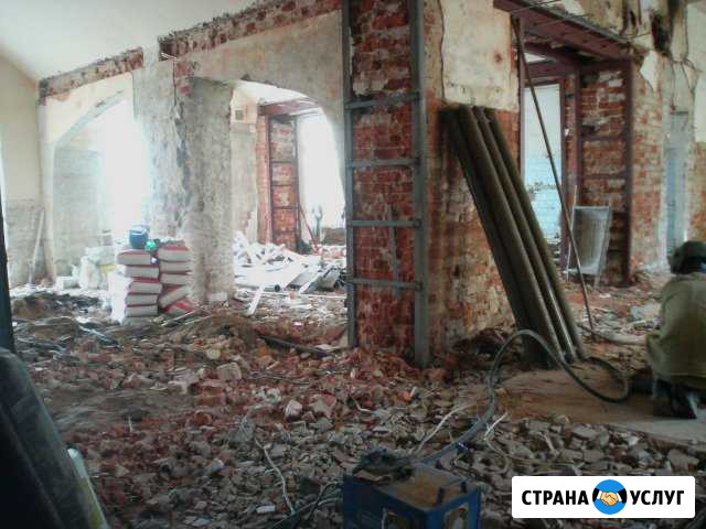 Демонтаж стен, проёмы, снос строени Клинцы - изображение 1