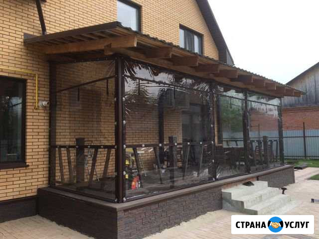 Мягкие Окна Окна для Беседки Шторы пвх Томск - изображение 1