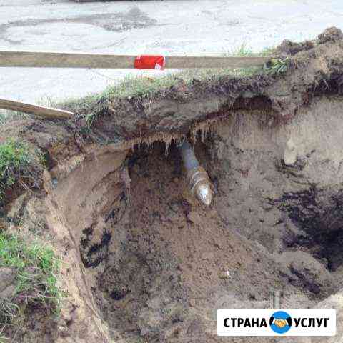 Замена водопровода и канализации в частном секторе Новочеркасск