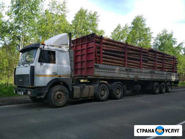 Услуги сортиментовозов, лесовозов, полуприцепы Киров - изображение 1