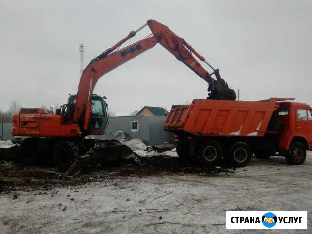 Экскаватор колесный самосвалы тралл Новомосковск - изображение 1