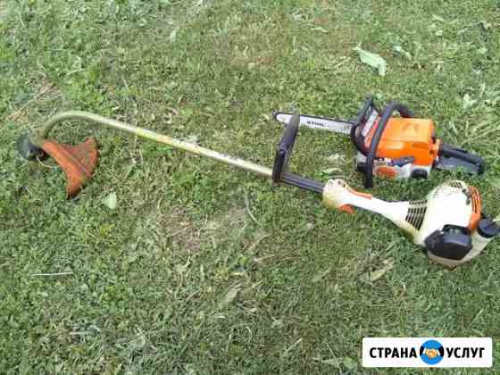 Покос травы спил деревьев Череповец